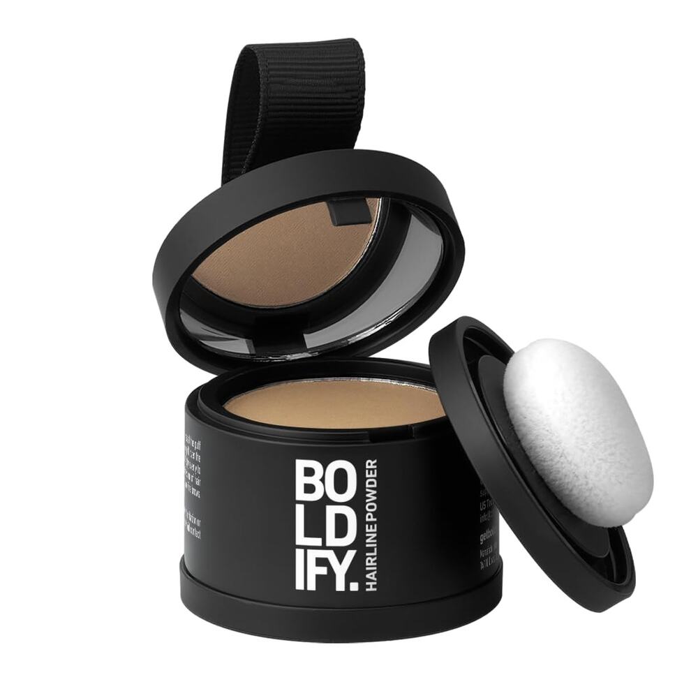 BOLDIFY Hairline Powder Root Touch Up Dark Blonde 4.5g New
